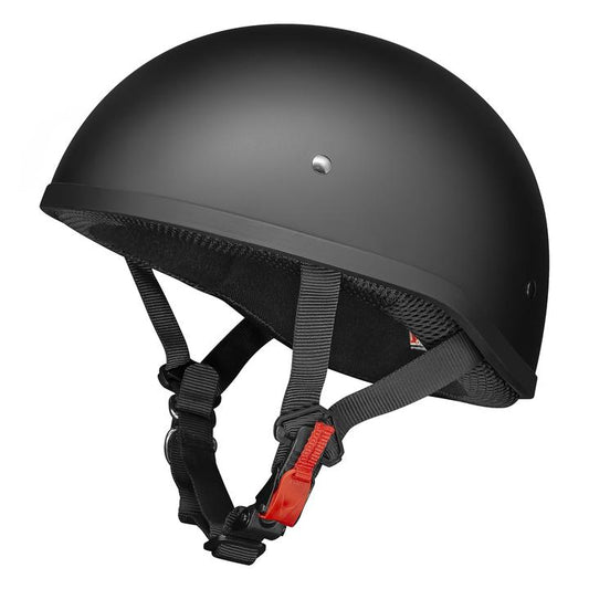 M2R Rebel Shorty Quick Release Helmet - Black