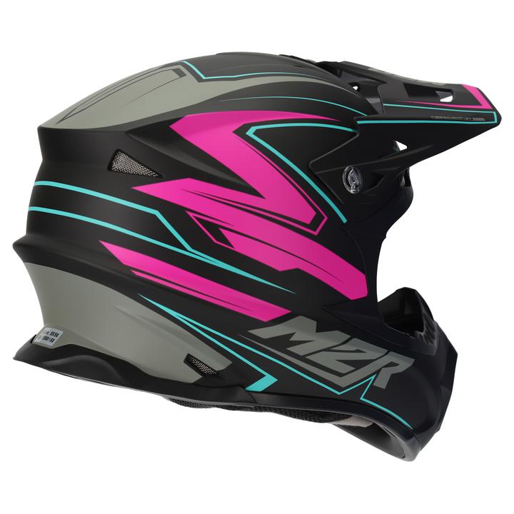 M2R Exo Helmet - Rush Pc-7F Pink