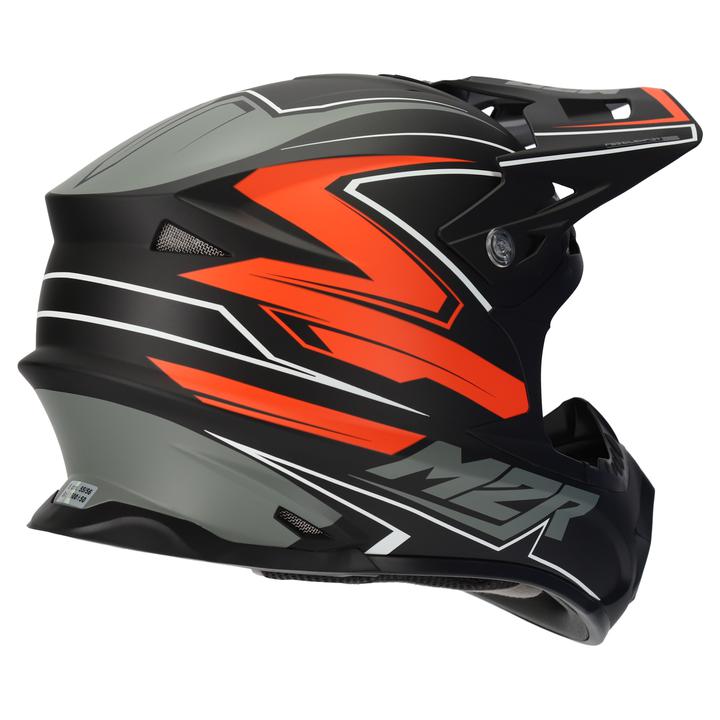 M2R Exo Helmet - Rush Pc-8F Orange