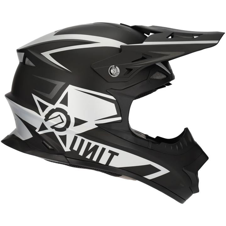 M2R Exo Unit Pc-5F Protech Helmet - Grey / Silver