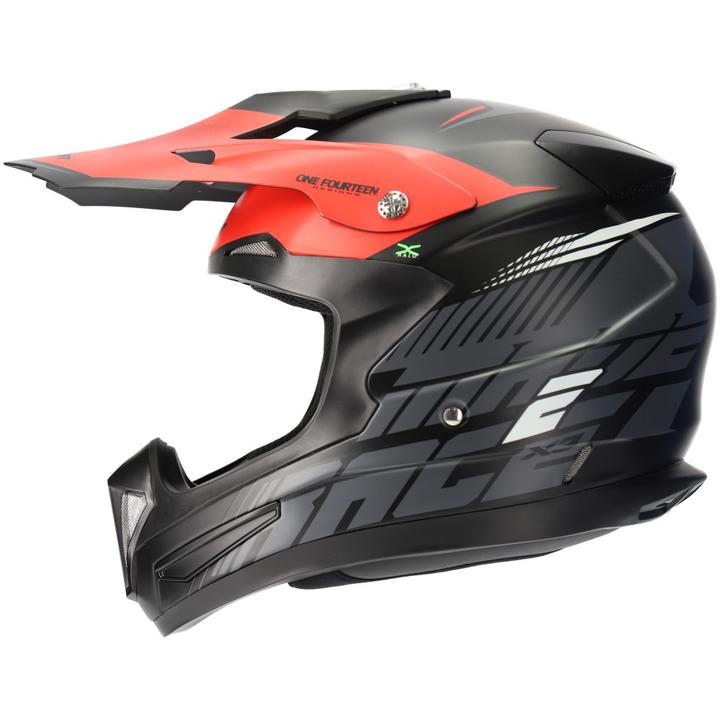 M2R X3 Origin Pc-1F Helmet - Red