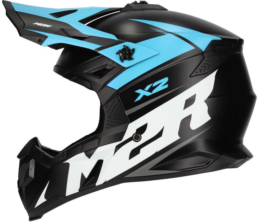 M2R X2 Helmet - Charger Pc-2F Blue