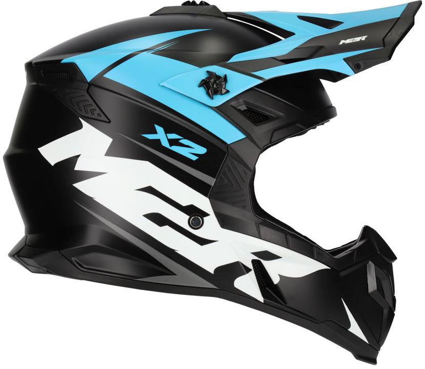 M2R X2 Helmet - Charger Pc-2F Blue