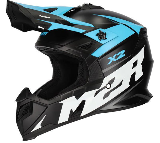 M2R X2 Helmet - Charger Pc-2F Blue