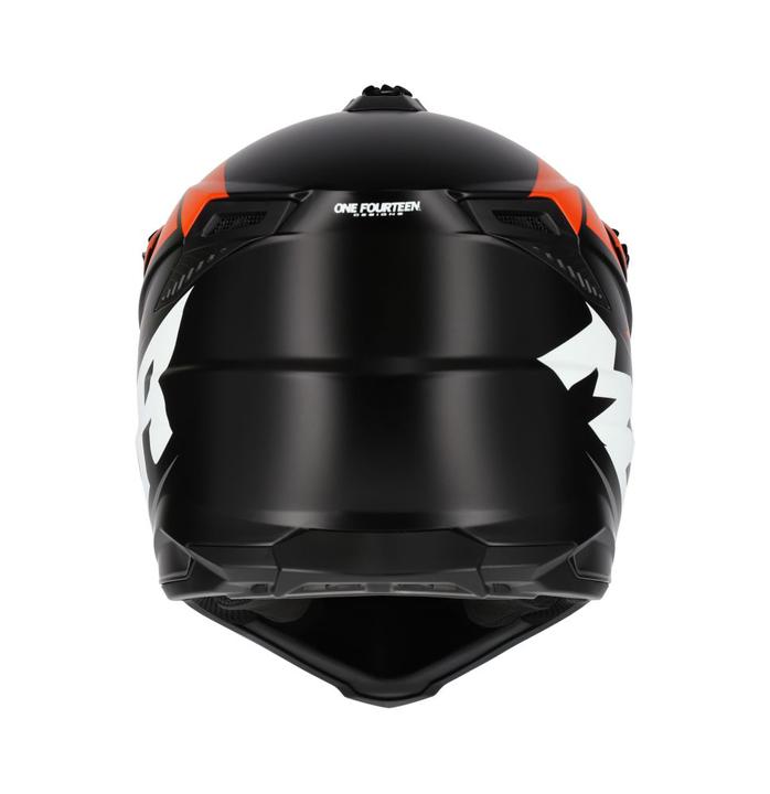 M2R X2 Helmet - Charger Pc-8F Orange