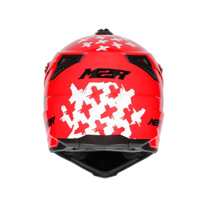 M2R X2 Helmet - Tdub Pc-1 Red