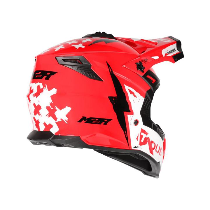 M2R X2 Helmet - Tdub Pc-1 Red