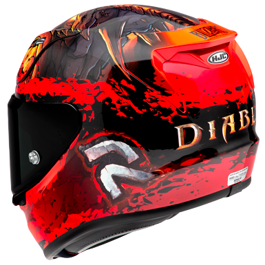 HJC RPHA 12 Helmet - Diablo Blizzard MC-1