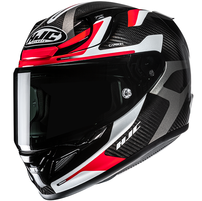 HJC RPHA 12 Helmet Carbon Xentra MC-1 - Black / Red