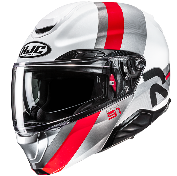 HJC RPHA 91 Modular Helmet Fensh MC-1 - Black / Red