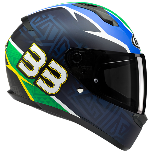 HJC C10 Helmet - Brad Binder BB33 MC-21SF