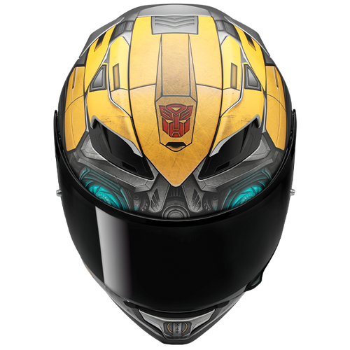 HJC F71 Bumblebee Helmet - Yellow / Black