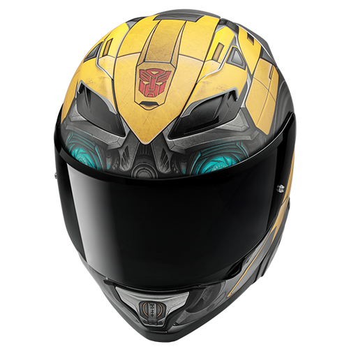HJC F71 Bumblebee Helmet - Yellow / Black