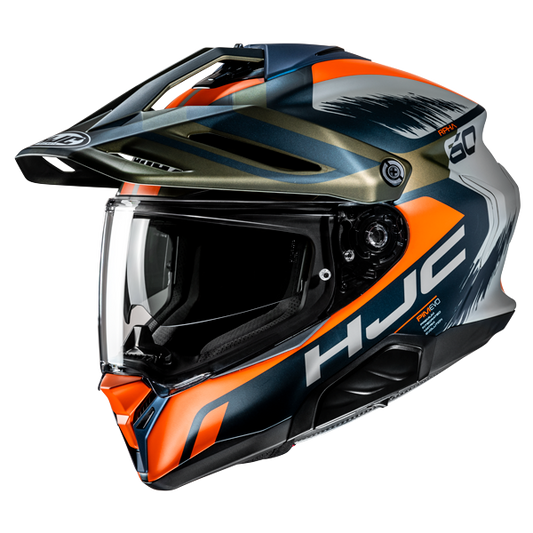 HJC RPHA 60 Helmet Quid MC-47SF - Orange / Blue