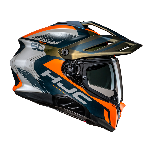HJC RPHA 60 Helmet Quid MC-47SF - Orange / Blue