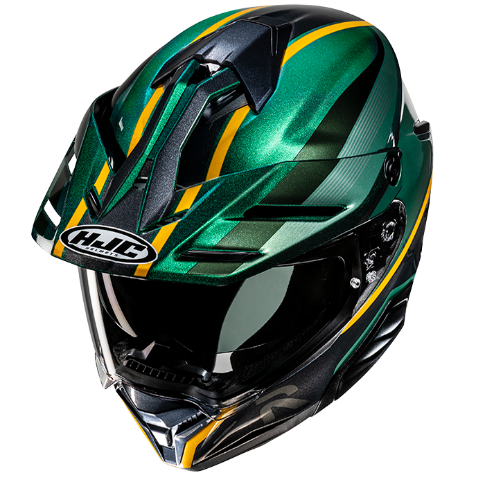 HJC RPHA 60 Adventure Helmet Arbre MC-4 - Black / Green