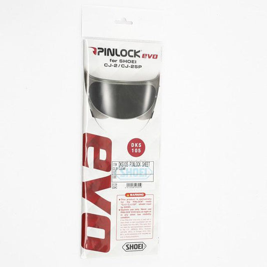 Shoei Pinlock Clear Anti-Fog Film (CJ-2)