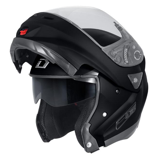 Dririder Compass Modular Helmet - Gloss Black