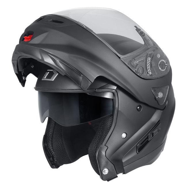 Dririder Compass Modular Helmet - Matt Black