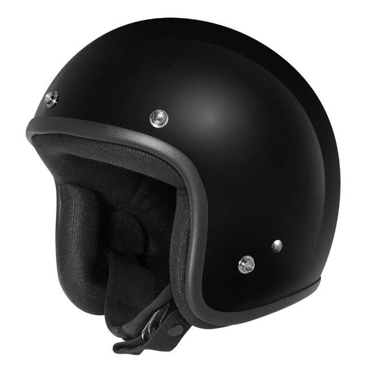Dririder Base Open Face Helmet - Black