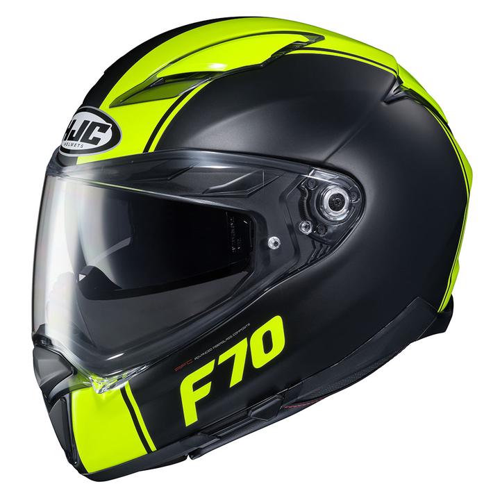 HJC F70 Helmet Mago MC-4HSF - Black / Yellow