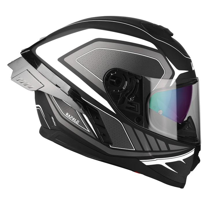 Lazer Rafale Sr Helmet Hexa Black White Matt