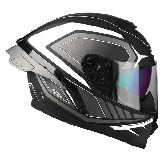 Lazer Rafale Sr Helmet Hexa Black White Matt