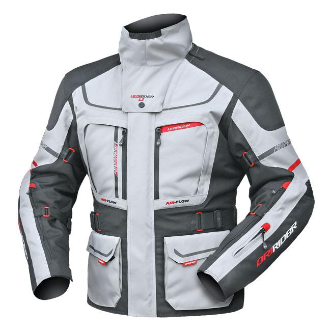 Dririder Vortex Adventure 2 Men's Jacket - Grey / Black