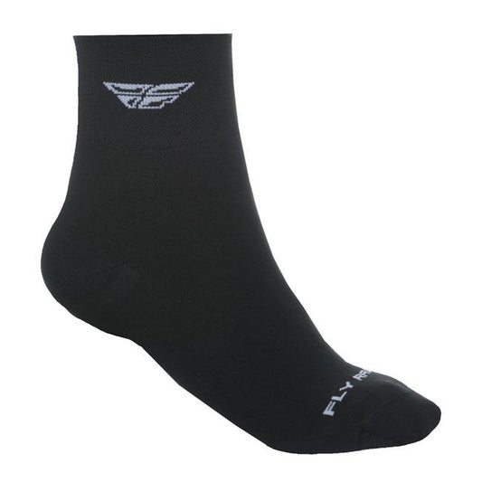Fly Socks Shorty - Black / White