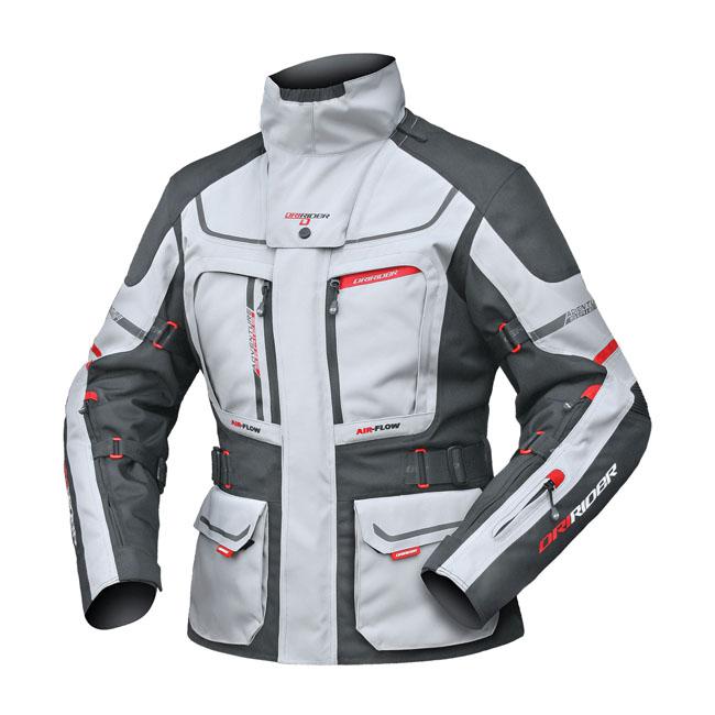 Dririder Vortex Adventure 2 Jacket Grey Black Ladies