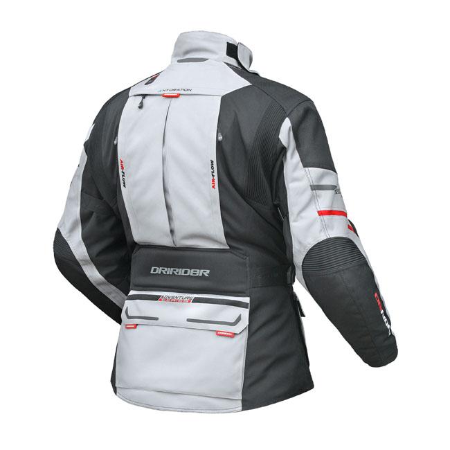 Dririder Vortex Adventure 2 Jacket Grey Black Ladies