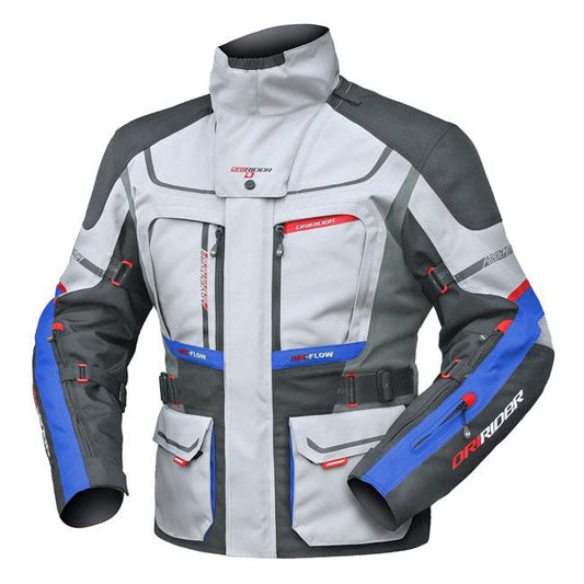 Dririder Vortex Adventure 2 Men's Jacket - Grey / Anthracite Blue