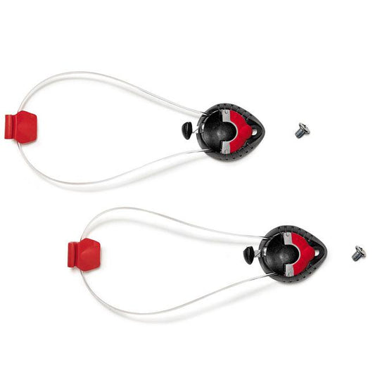 Sidi Vortice Tecno Instep Tensioner - Black/Red 100mm