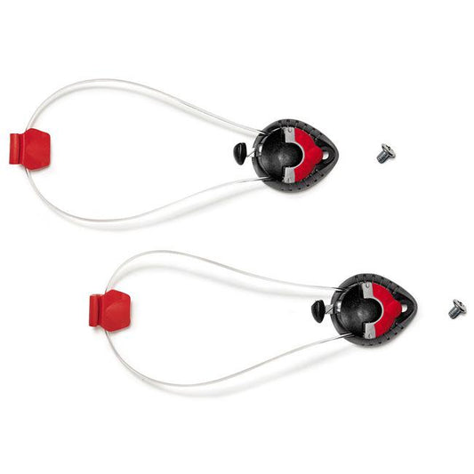 Sidi Vortice Tecno Instep Tensioner - Black/Red 100mm