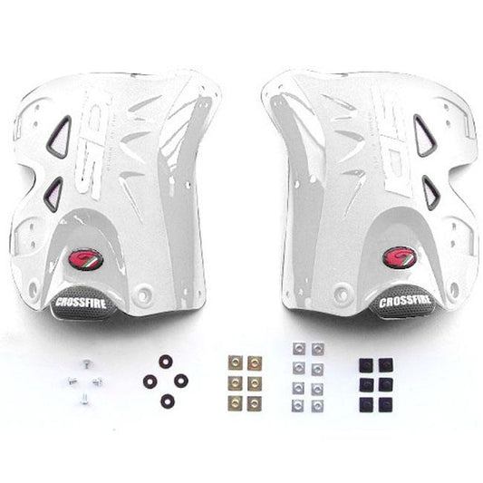 Sidi Crossfire 1 Upper Cover - White - Pair