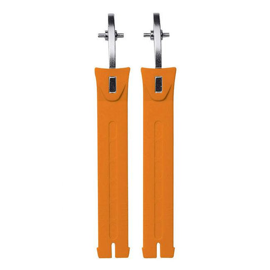Sidi Crossfire 1&2 Straps Long - Fluro Orange - Pair