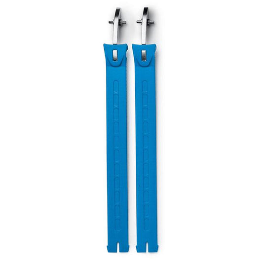 Sidi Crossfire 1&2 Straps Extra Long - Light Blue Pair