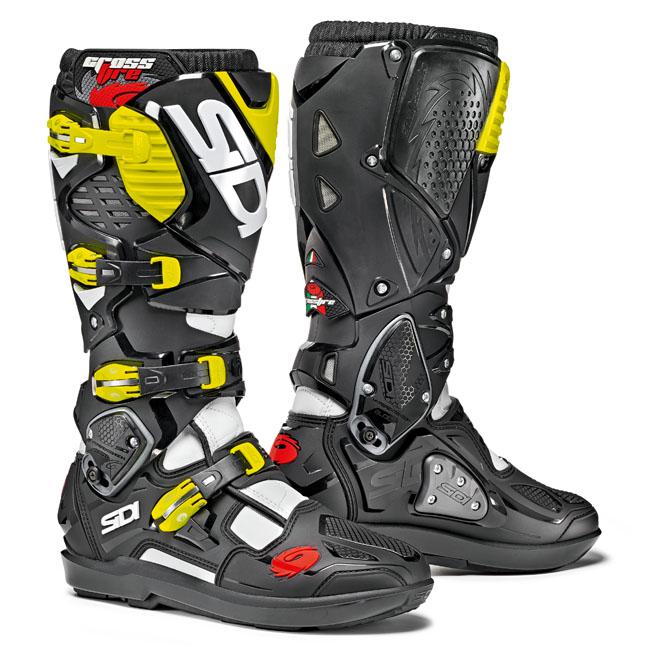 Sidi Crossfire 3 SRS - White / Black / Yellow