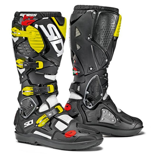 Sidi Crossfire 3 SRS - White / Black / Yellow