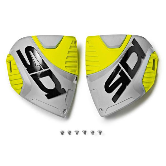 Sidi Crossfire 3 Shin Plate - Ash/Yellow/Black