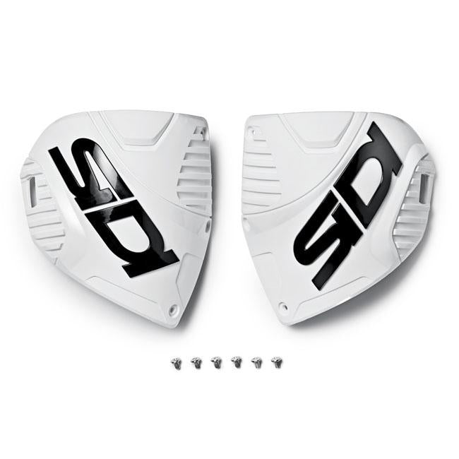 Sidi Crossfire 3 Shin Plate - White/Black - Pair