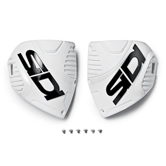 Sidi Crossfire 3 Shin Plate - White/Black - Pair