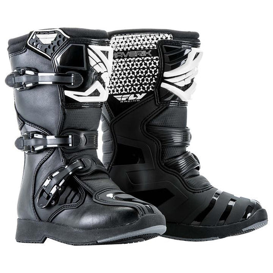 Fly Maverik Youth Boots - Black