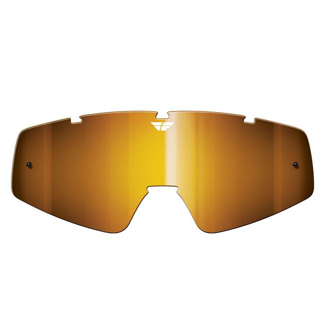 Fly Replacement Youth Lens Chrome Amber