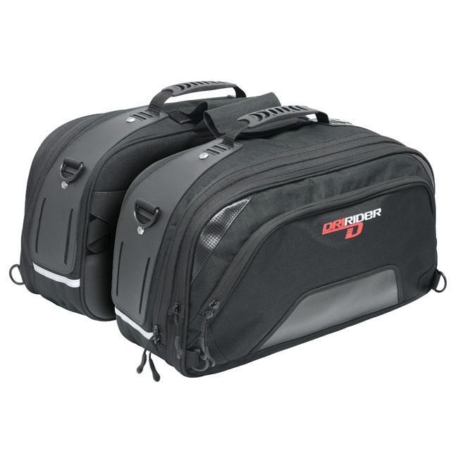Dririder Bikeman 2 Twin Bags - Black