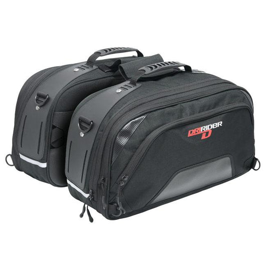 Dririder Bikeman 2 Twin Bags - Black