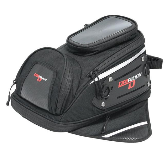 Dririder Magnetic Travel Tank Bag - Black