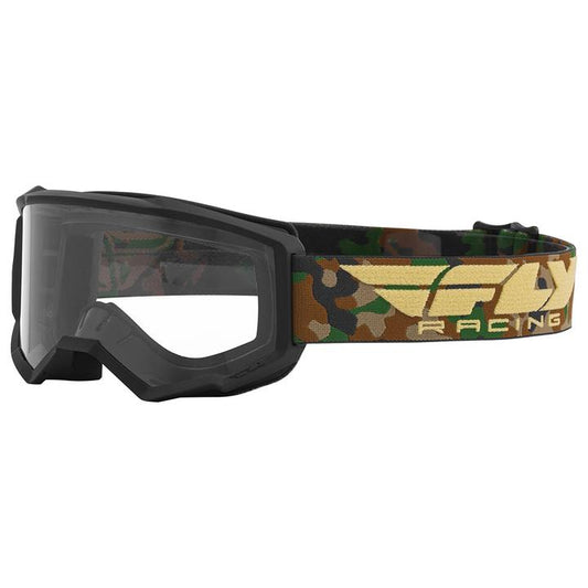 Fly Focus Camo - Clear Lens