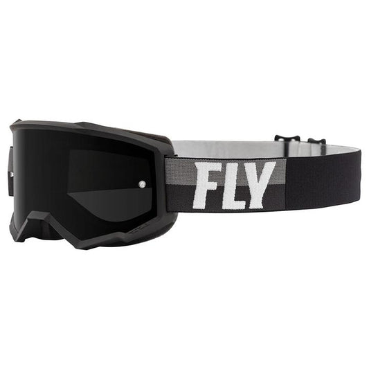 Fly Zone Youth Goggles - Black/White