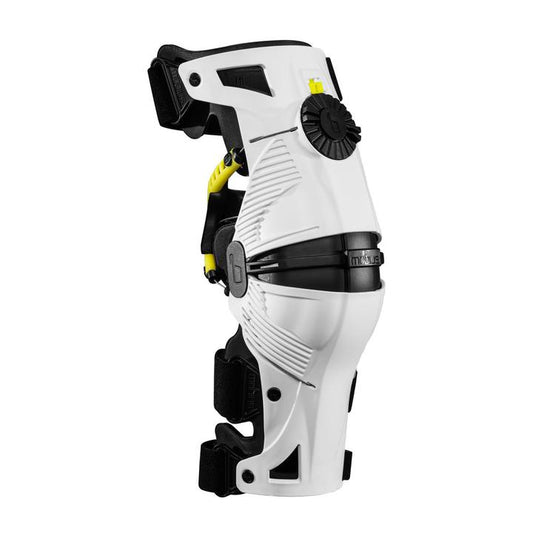 Mobius X8 Knee Braces (Pair) - White / Yellow